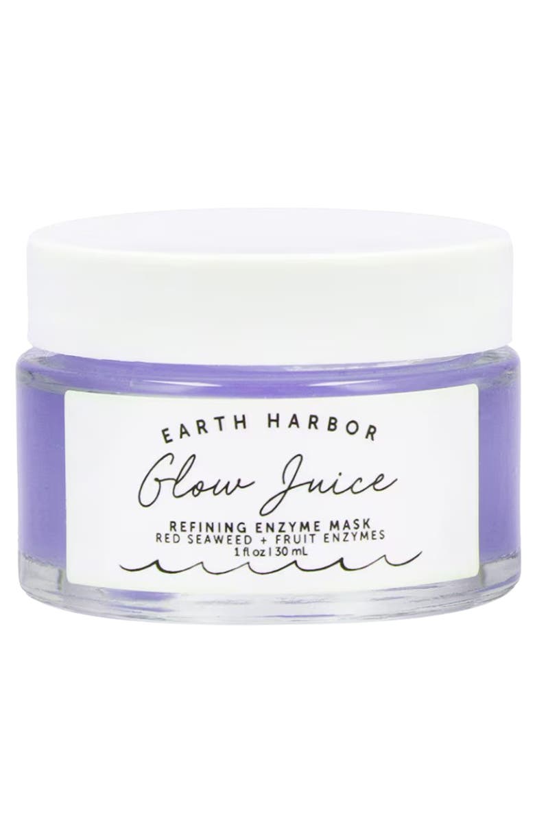 Earth Harbor Glow Juice Refining Enzyme Mask in Various Sizes, Main, color,