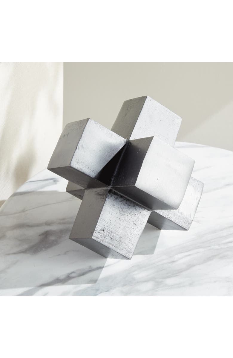 Napa Home & Garden Jacques Sculpture Decorative Object, Alternate, color, Silver