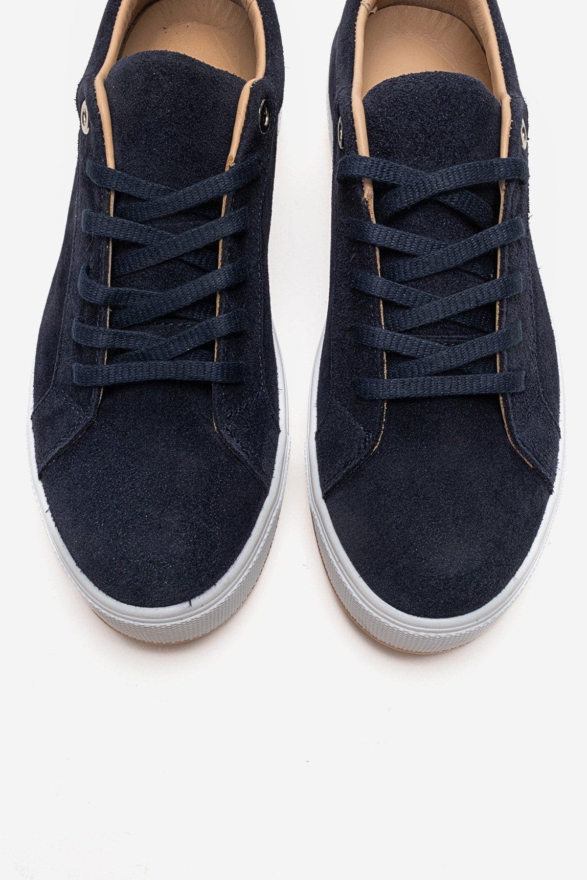 Pallen Leather Casual Sneaker, Alternate, color, Navy Suede