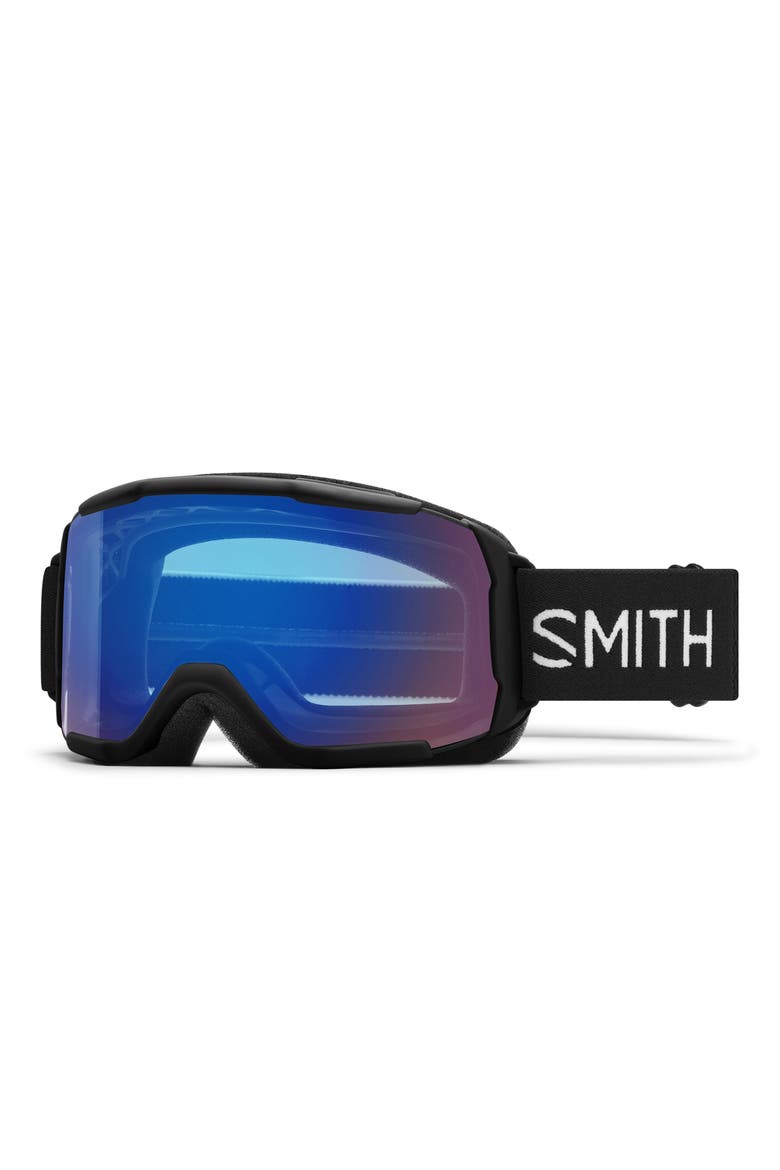 Showcase Over the Glass ChromaPop™ 175mm Goggles, Main, color, BLACK / CHROMAPOP STORM ROSE