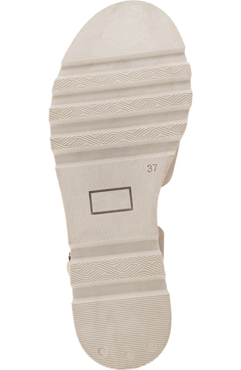 Bueno Gianna Slingback Platform Wedge Sandal, Alternate, color, Light Grey