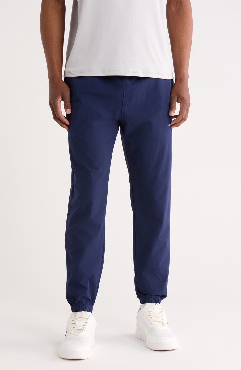 SANTO STUDIO Correre Nylon Jogger Pants, Main, color, Navy