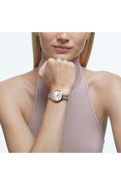 Swarovski Attract Pavé Bracelet Watch In Gold