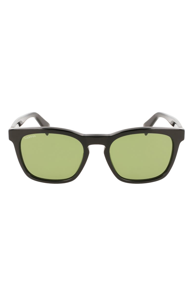 Lanvin 54mm Rectangular Sunglasses, Main, color, 
