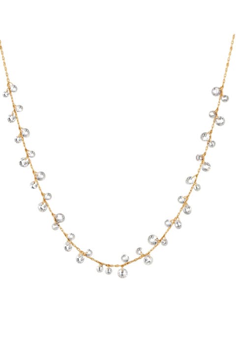 Dew Drop Floating Necklace