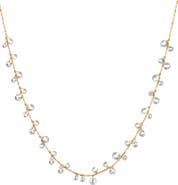 MADE BY MARY Dew Drop Floating Necklace