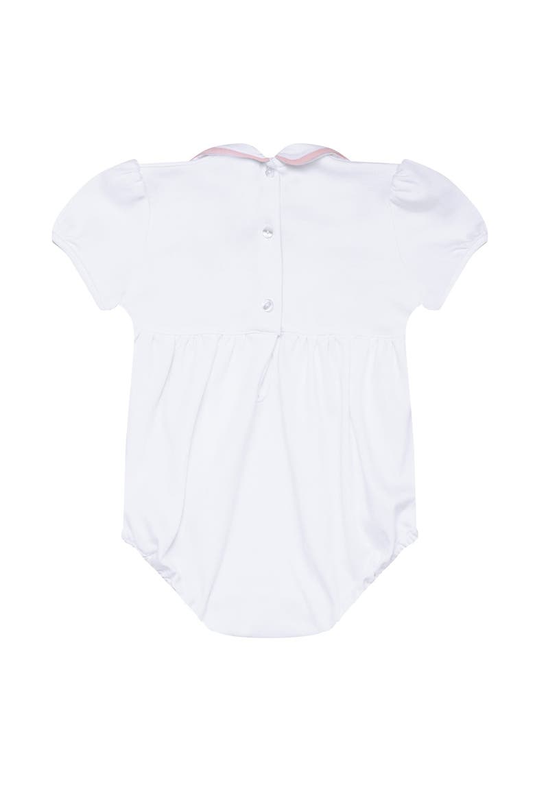 Nella Smocked Girl Bubble - Baby, Alternate, color, Pink