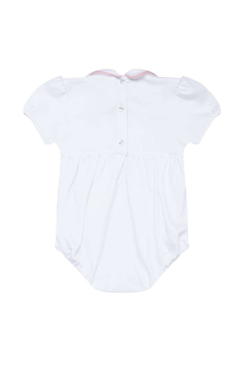 Nellapima Nella Smocked Girl Bubble - Baby, Alternate, color, Pink