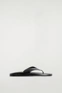 COS Sculpted Leather Flip Flops