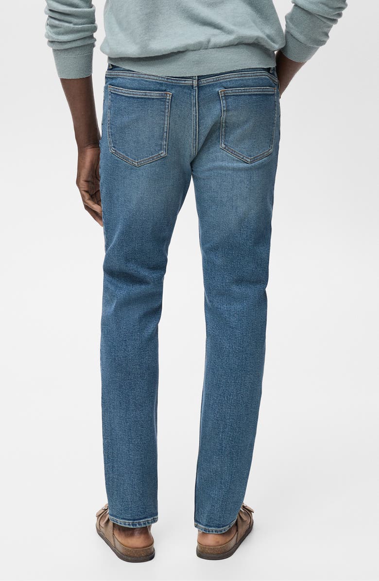 MANGO Jan Slim Fit Jeans, Alternate, color, Medium Blue