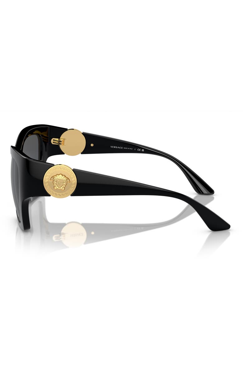 Versace 55mm Square Sunglasses, Alternate, color,