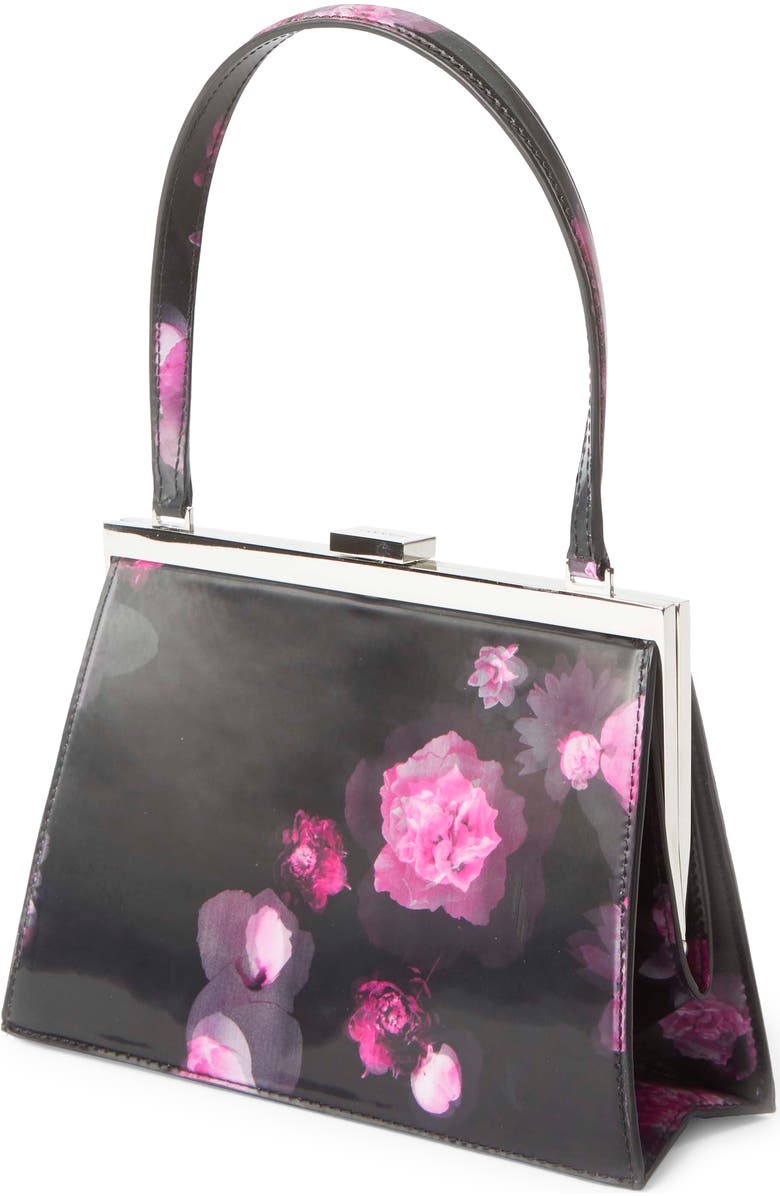 Coperni Mini Holographic Floral Lady Bag, Alternate, color,
