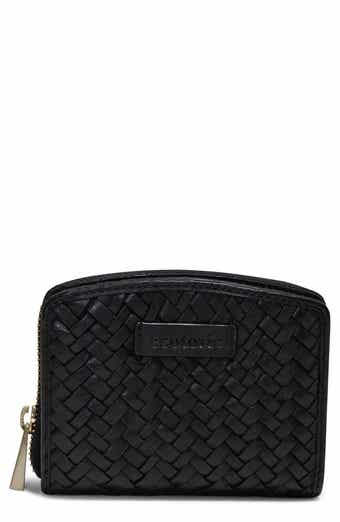 Katy Woven Leather Wallet