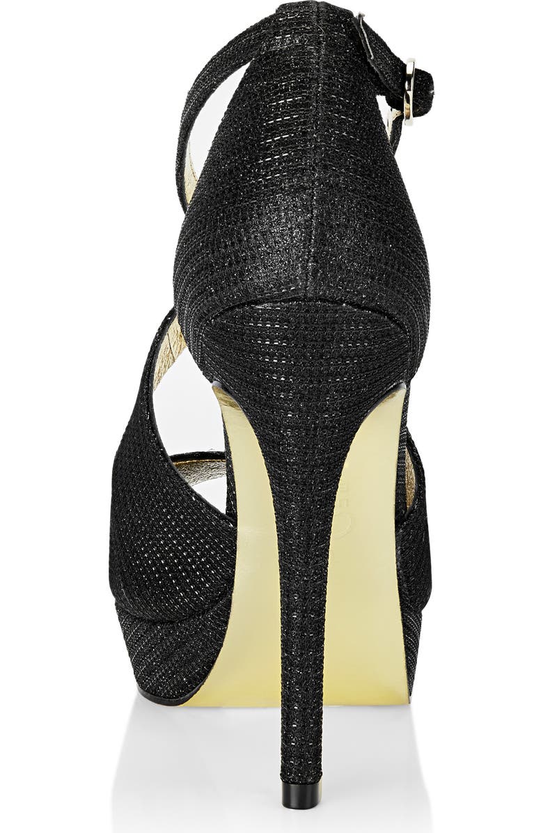 Adrianna Papell Rosalie Cross Strap Platform Sandal, Alternate, color,