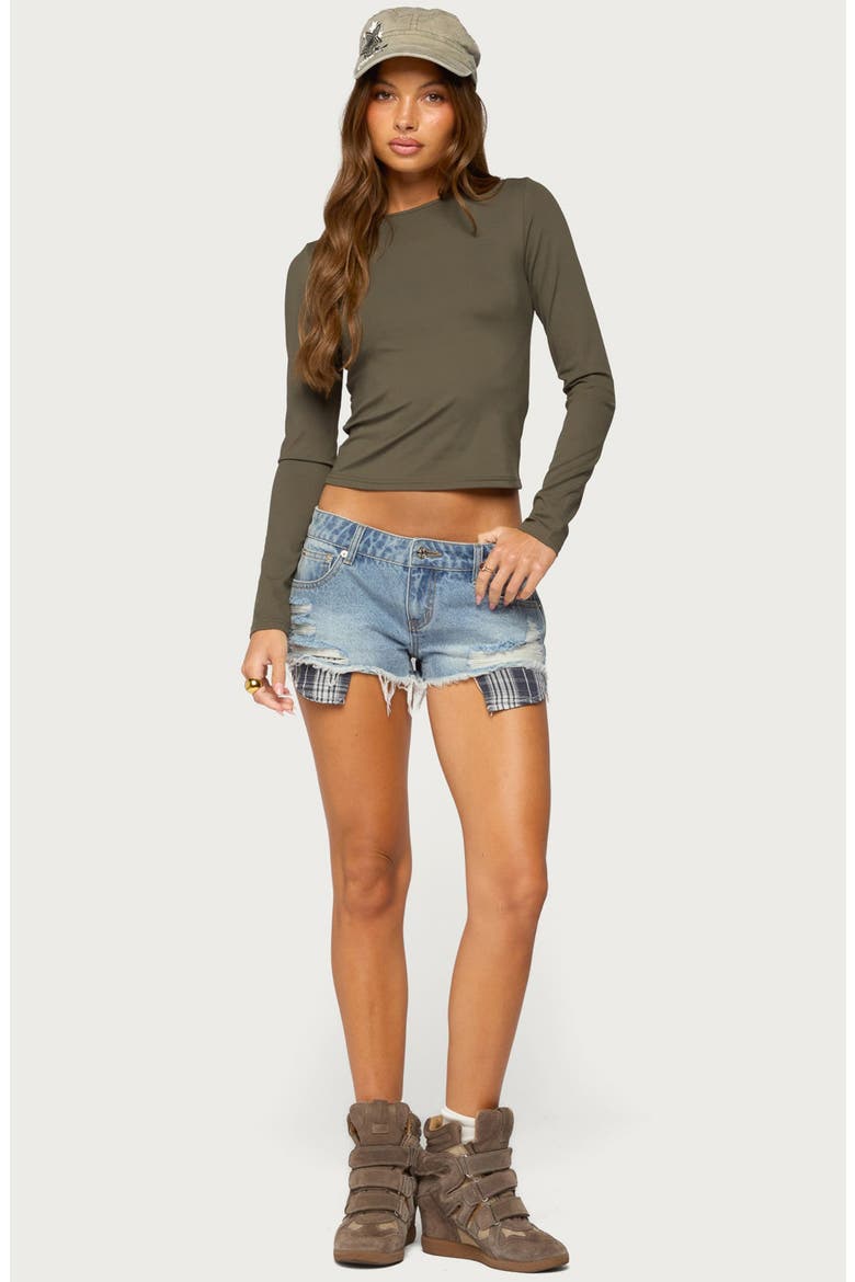 Tay Long Sleeve Top, Alternate, color, OLIVE