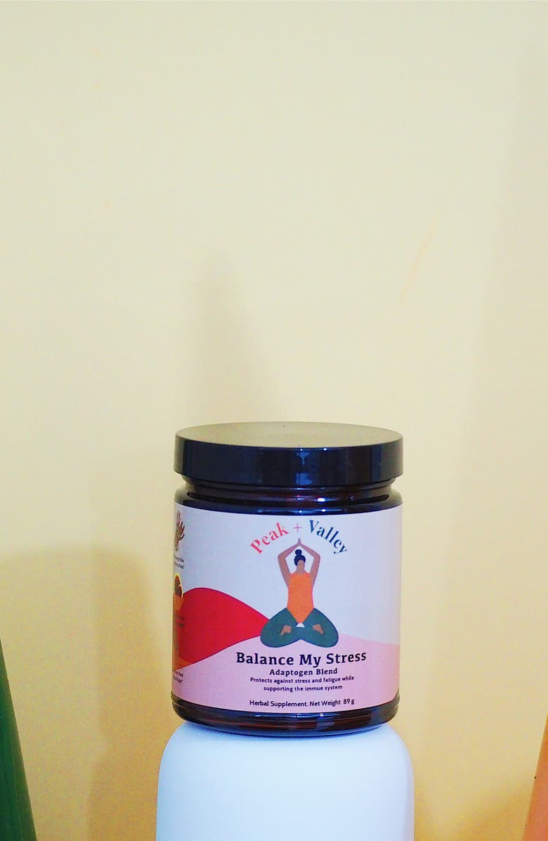 Peak and Valley Balance My Stress<sup>®</sup> Adaptogen Blend Herbal Supplement, Alternate, color,