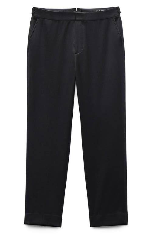 Rag & Bone Evan Side Stripe Wool Pants In Brown