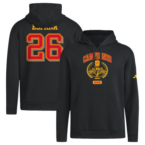 Men's adidas Black Spain National Team 2026 FIFA World Cup Champions Trophy Hoodie