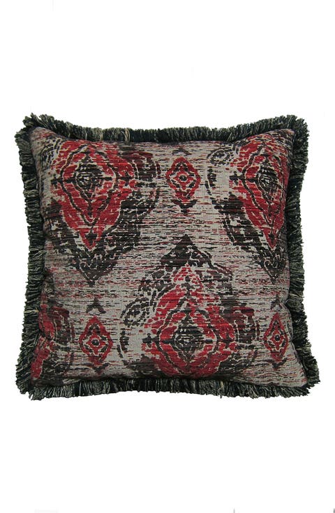 Toscana Jacquard Square Accent Pillow