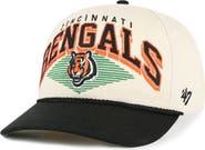 '47 Men's '47  Cream Cincinnati Bengals Pomona Rope Adjustable Hitch Hat