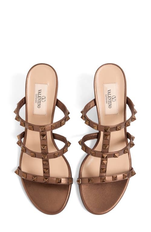 Shop Valentino Garavani Rockstud Slide Sandal