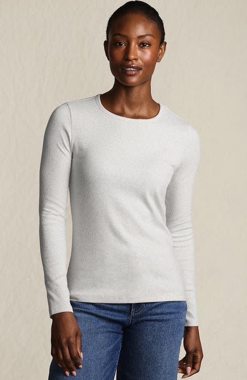Lands' End Cotton Rib T-shirt