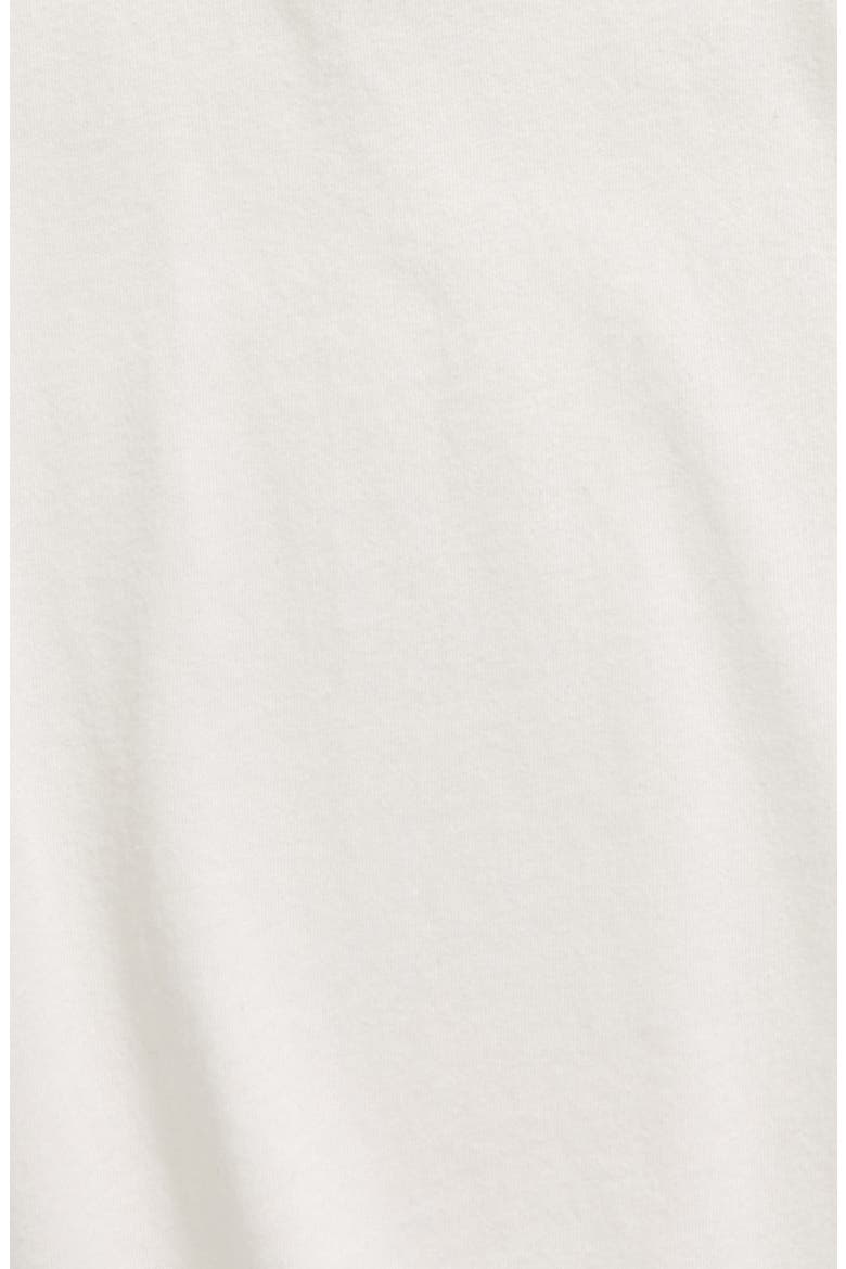 Kids' Ruffle Sleeve Cotton Top, Alternate, color, WHITE SNOW