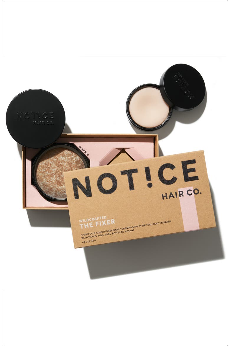Fixer Shampoo & Conditioner Bar Travel Set, Main, color, n/a
