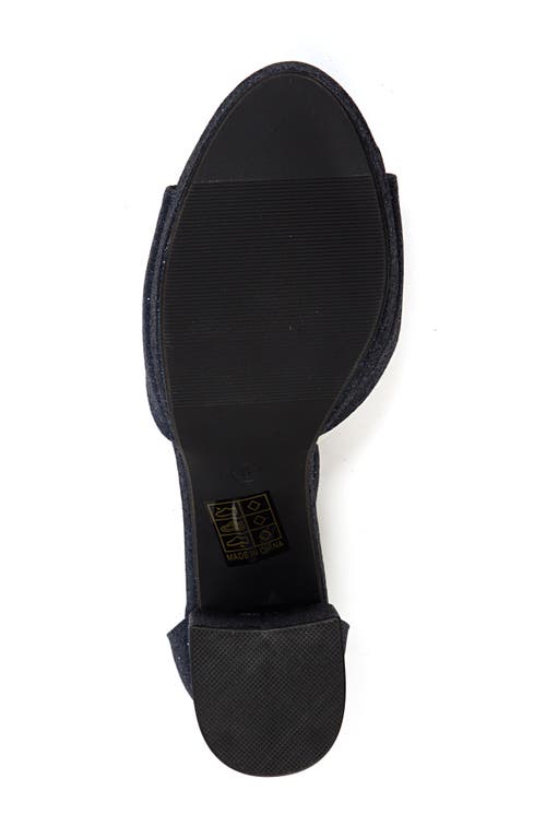 Ninety Union Jassy Block Heel Sandal In Navy