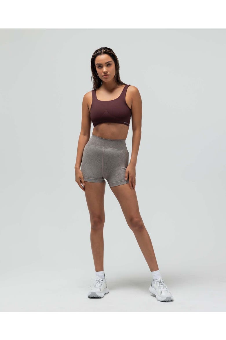 The Heather High-Waisted Short, Main, color, HEATHER MAPLE