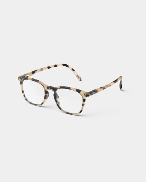 Izipizi #l 54mm Rectangular Reading Glasses In Brown
