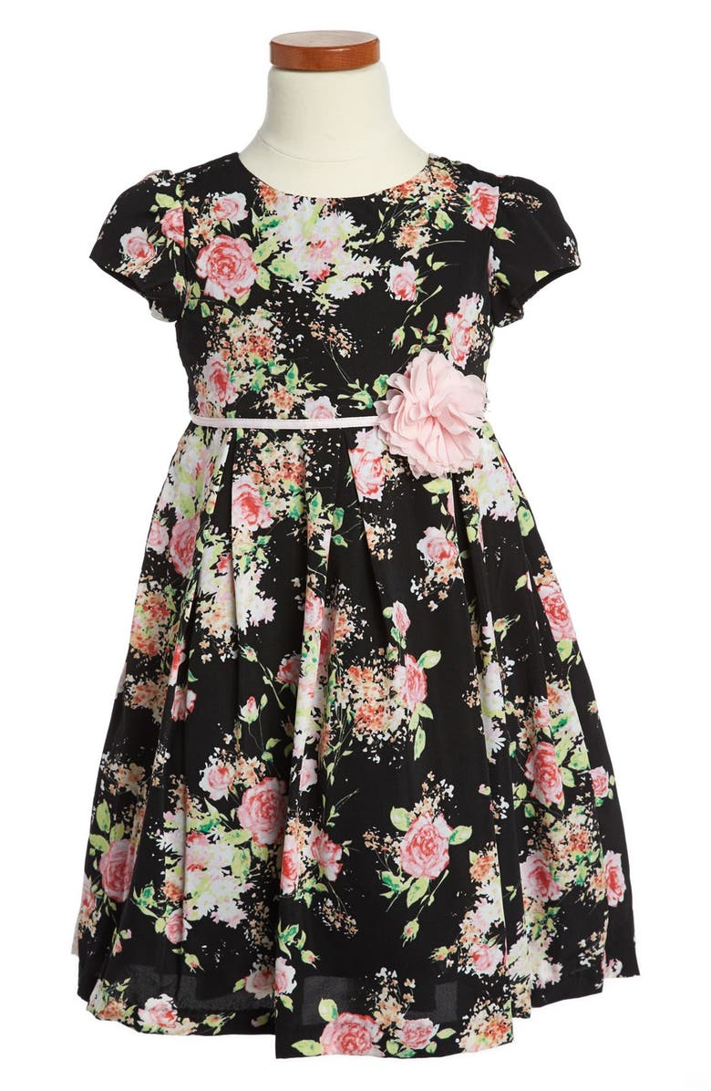 Pippa & Julie Floral Print Dress, Main, color,