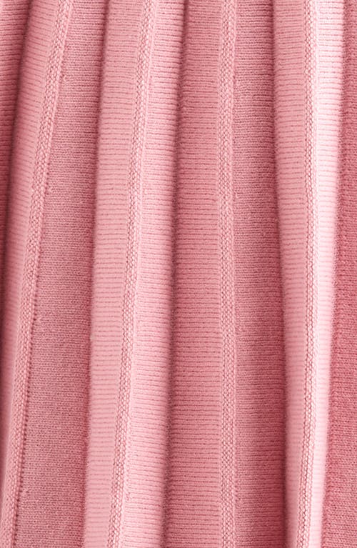Nordstrom Kids' Pleated Sweater Skirt In Pink