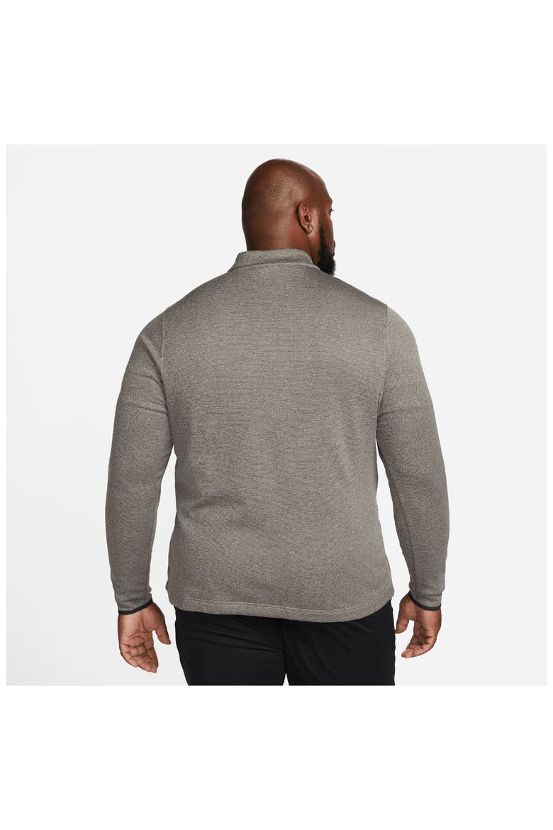 Therma-FIT Victory Half-Zip Golf Pullover, Alternate, color, COCONUT MILK/ BLACK