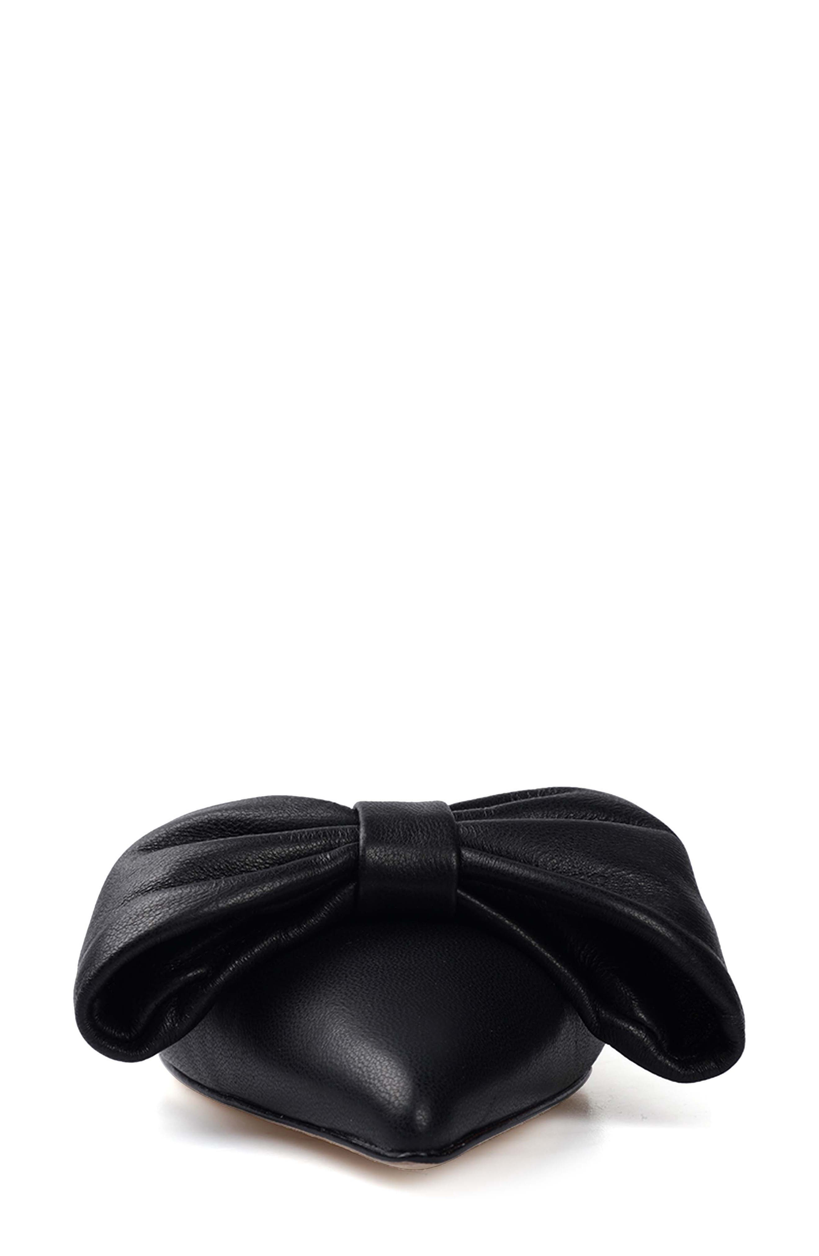 ZIGI Mane Bow Mule, Alternate, color, Black