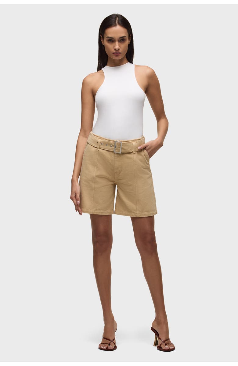 Hudson Jeans Belted Long short, Alternate, color, Cornfield