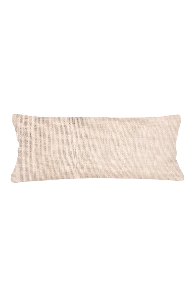 So Soft Linen Body Pillow with Down Alternative Insert, Main, color, Sandy Beige