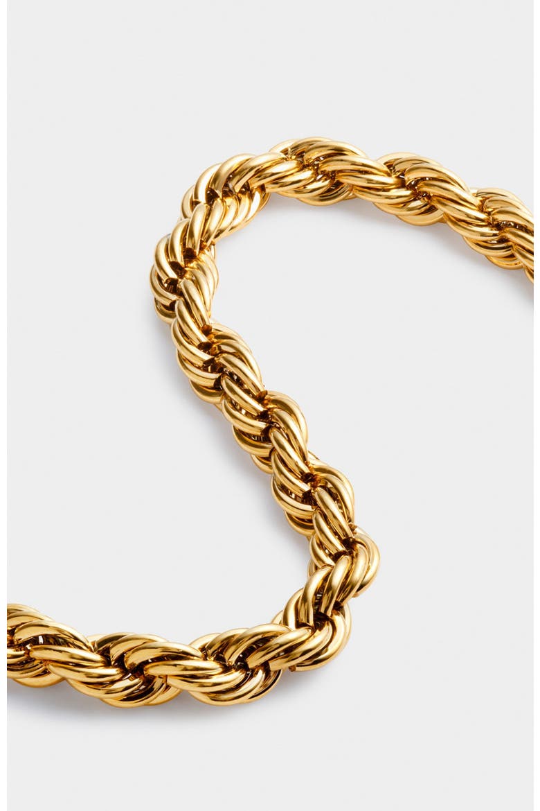 Reine Rope Bracelet, Alternate, color, Gold