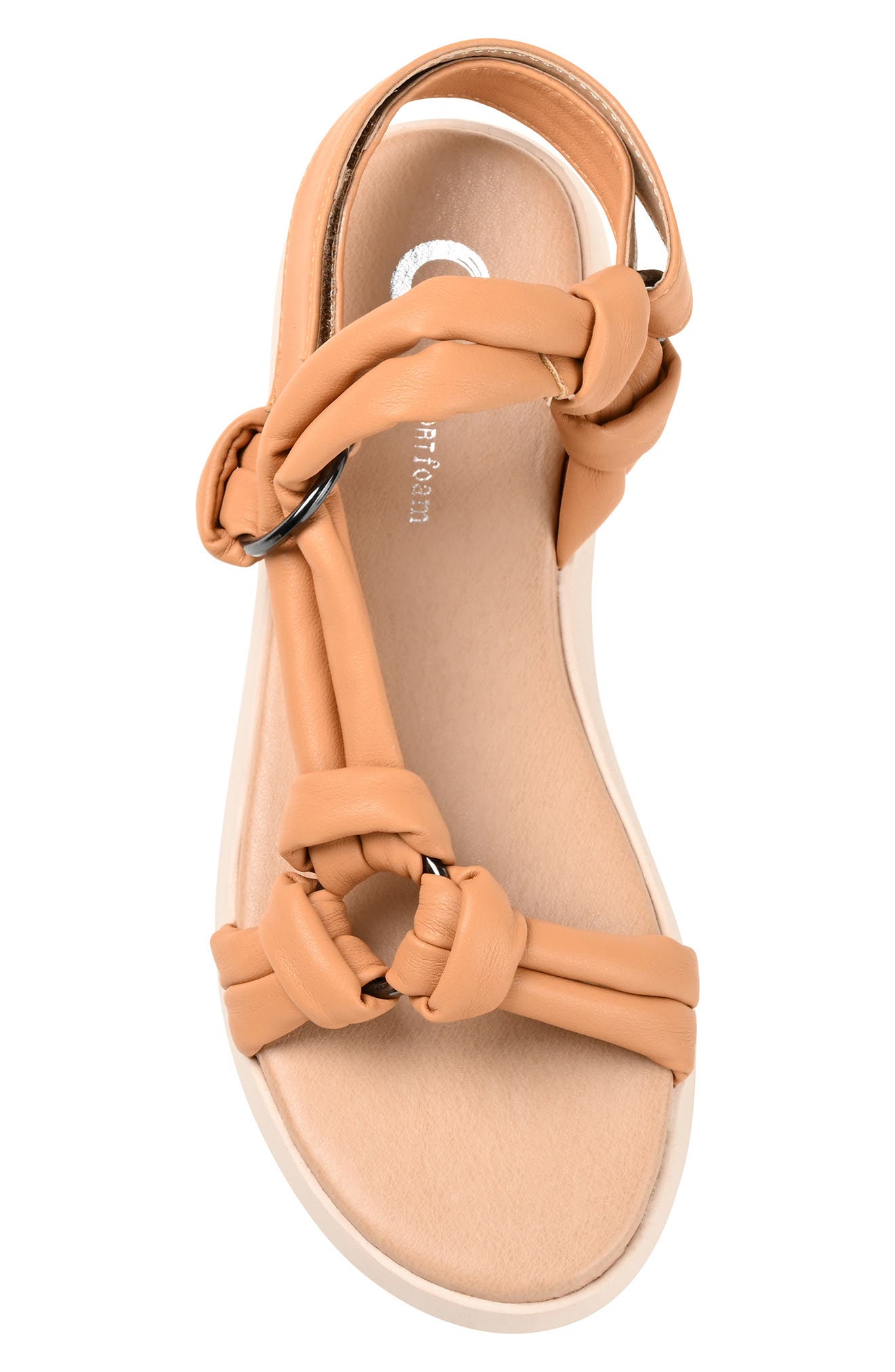 Journee Collection Marri Sandal, Alternate, color, Mocha