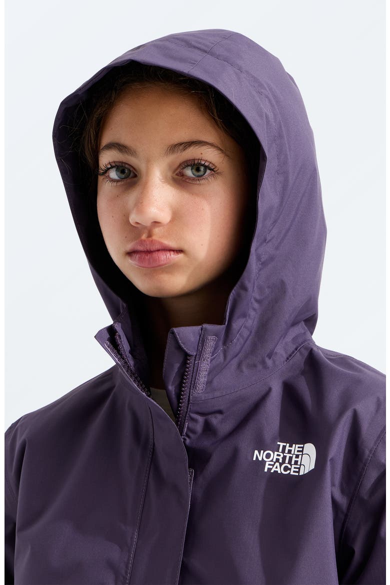 Kids' Antora Hooded Waterproof Rain Jacket, Alternate, color, ENDLESS DUSK GROUNDE