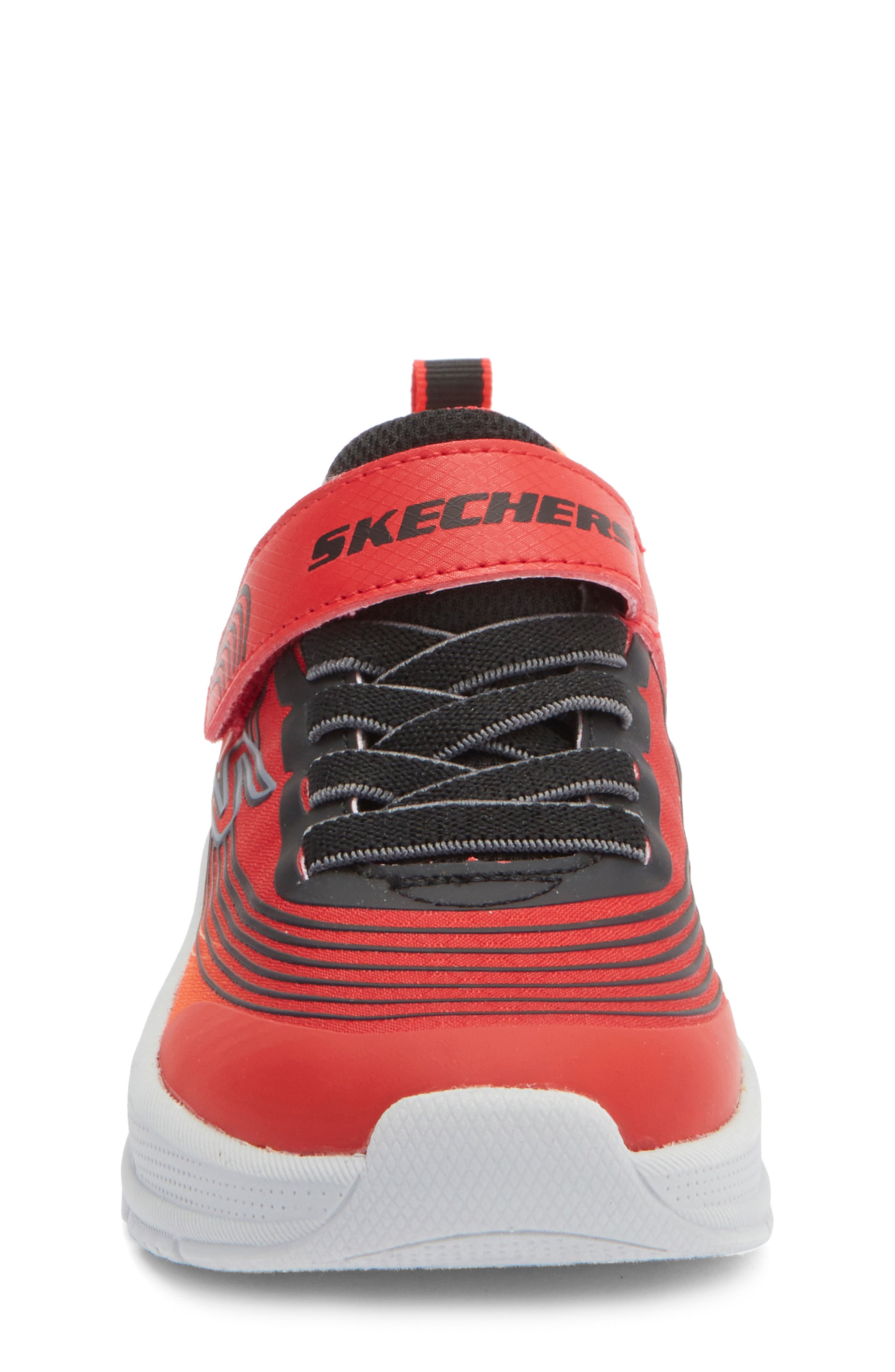 Kids' Microspec Advance Sneaker, Alternate, color, RED/ BLACK