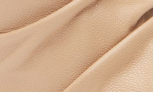 Koko + Palenki Ruched Wedge Sandal In Brown