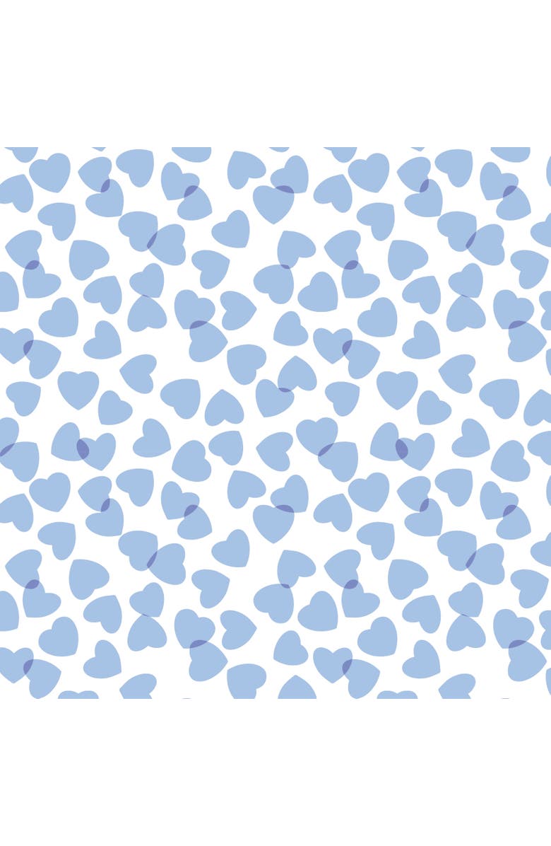 Lila and Hayes Grayson Pajama Pant Set, Alternate, color, Confetti Hearts Blue