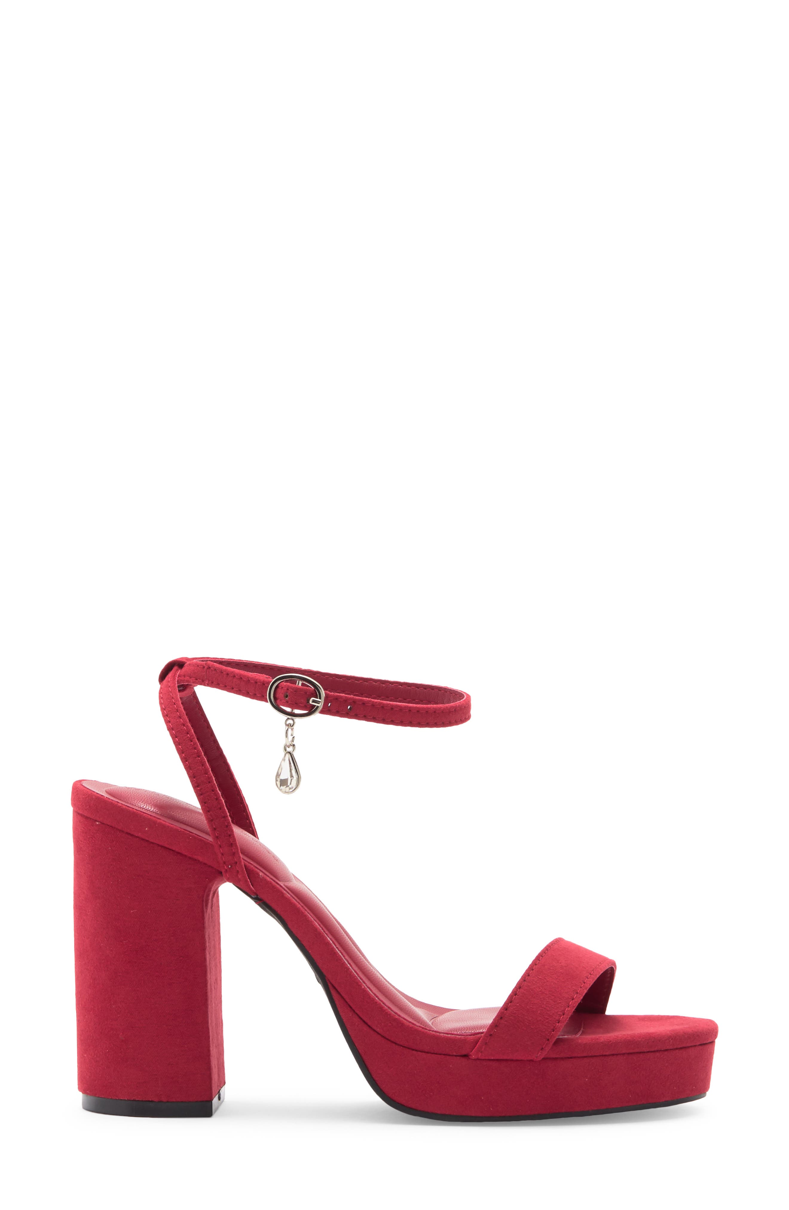 Milani Platform Sandal, Alternate, color, RED