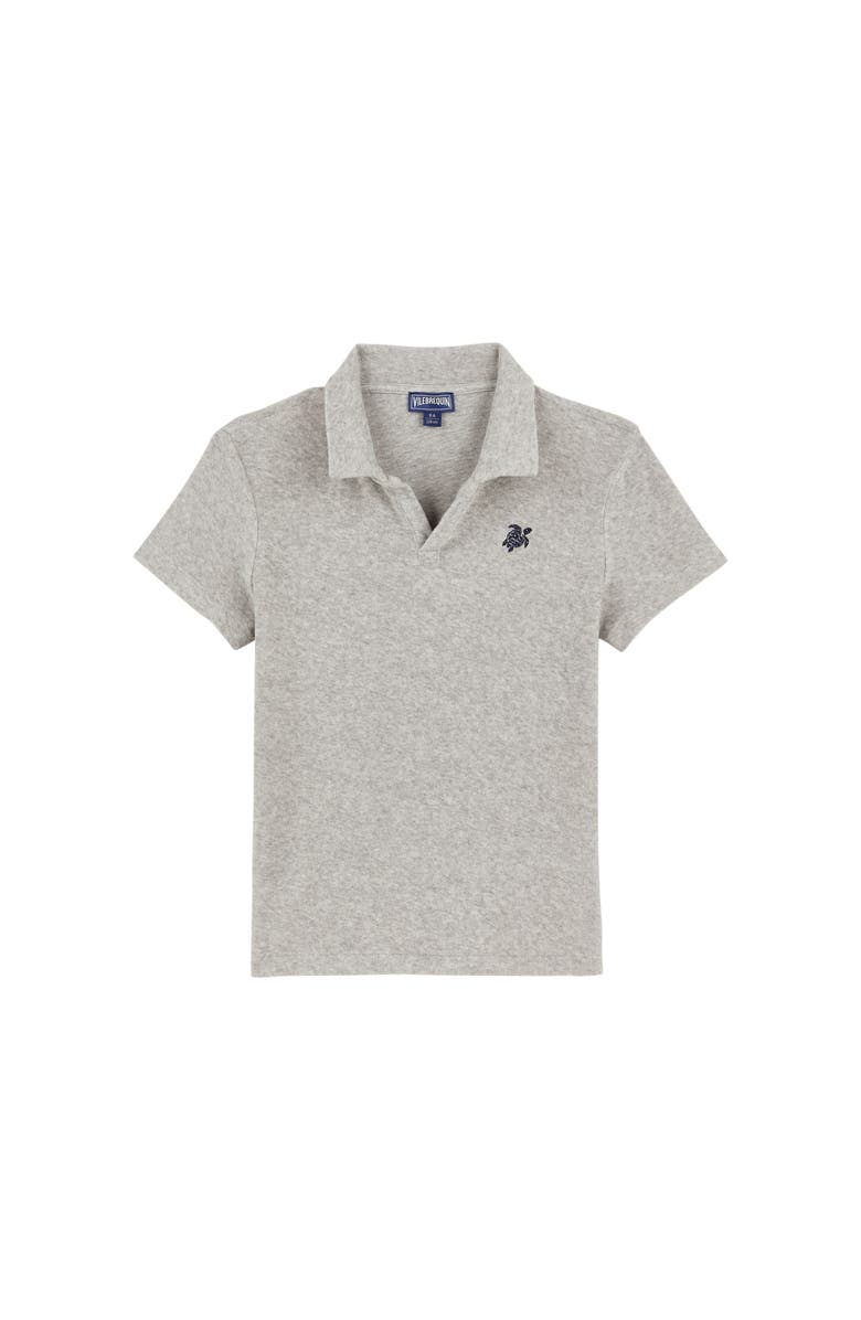 Vilebrequin Kids' Solid Terry Polo, Main, color, 