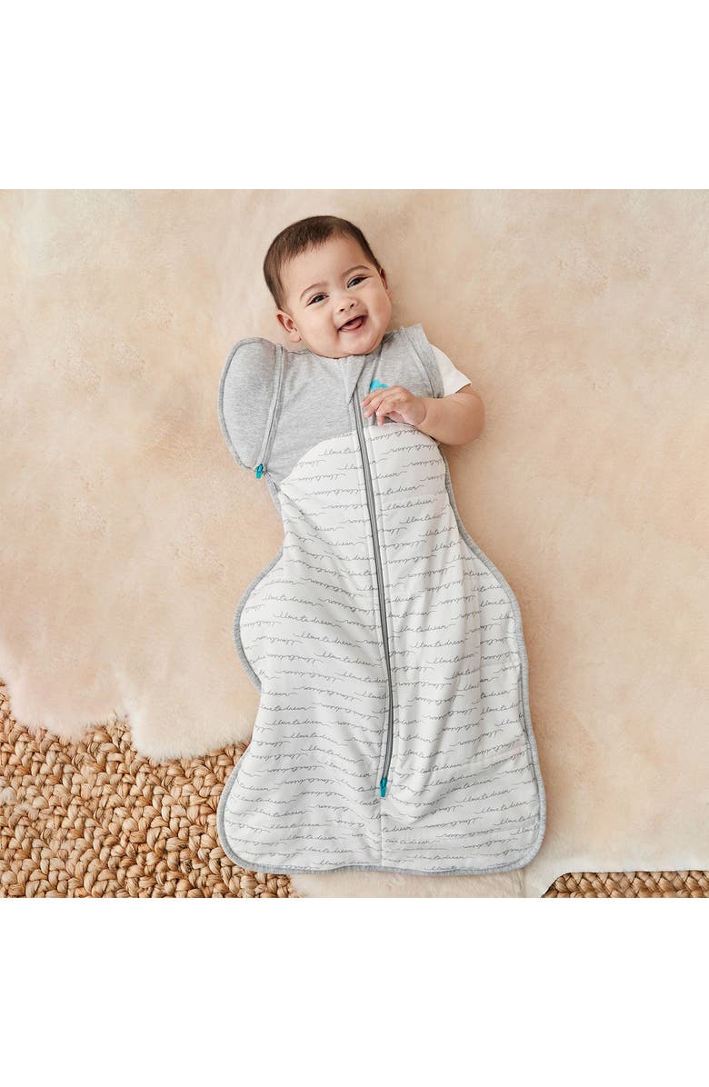 LOVE TO DREAM Swaddle Up<sup>™</sup> Transition 2.5 TOG Stretch Cotton Sleep Bag, Alternate, color, Dreamer White