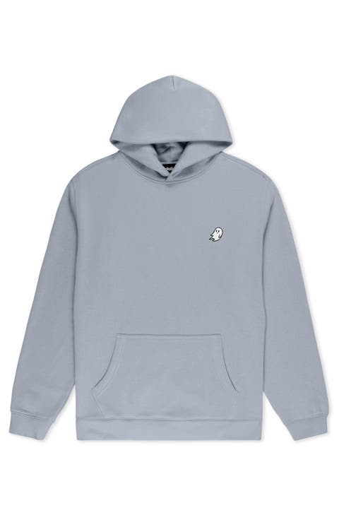 Ghost Relaxed Midweight Fleece Pullover Hoodie