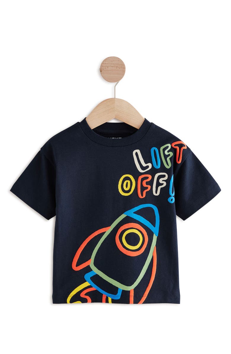 NEXT Kids' Assorted 3-Pack Space Graphic T-Shirts, Alternate, color, 