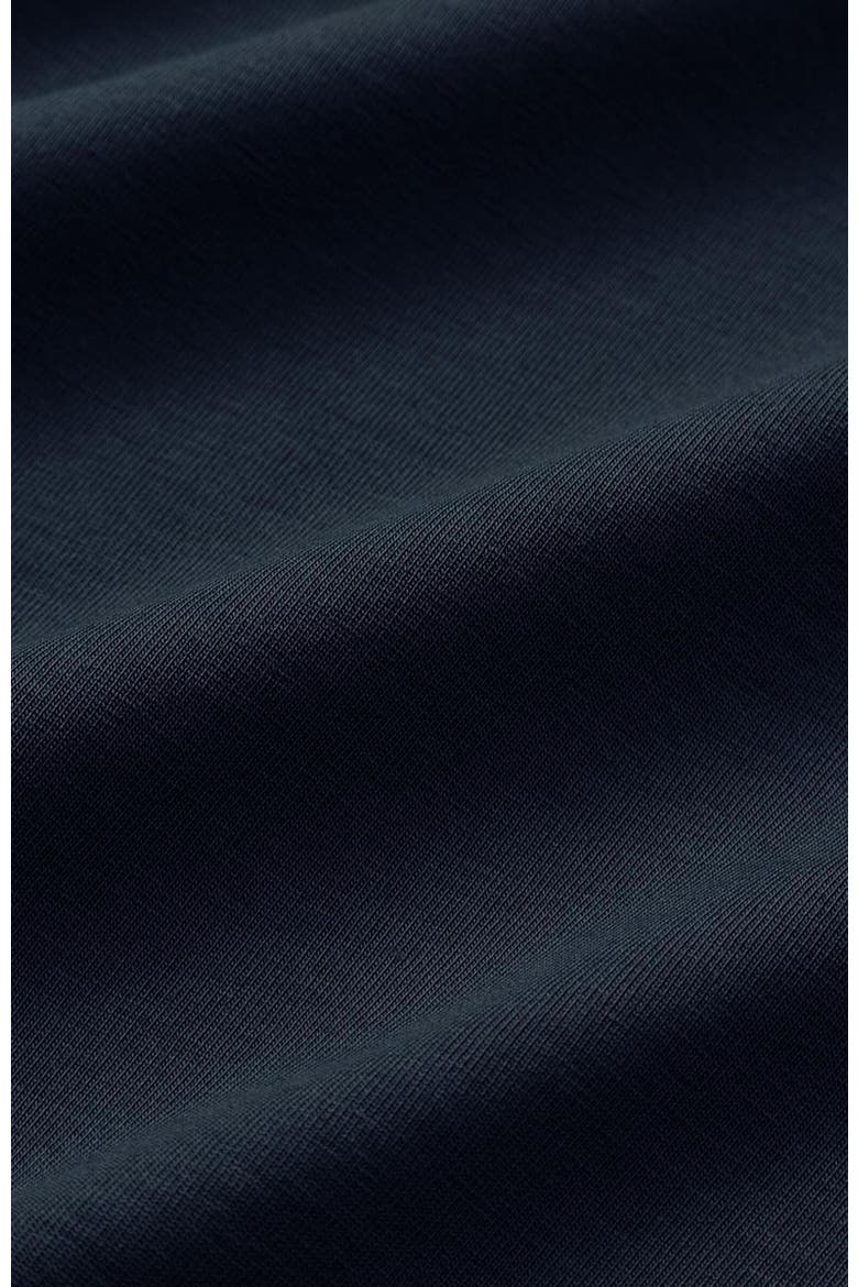 Luxe Stretch Jersey Slim Turtleneck, Alternate, color, Midnight Blue