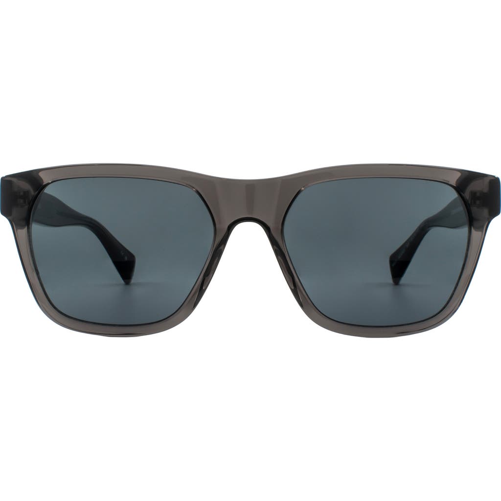 Allsaints Milo 55mm Square Sunglasses In Gray